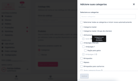 produto com mais de 150 variações