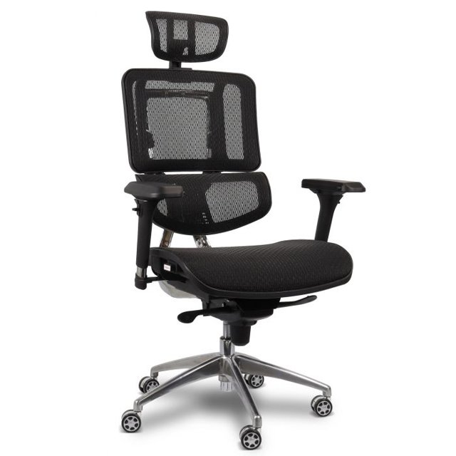 Cadeira Presidente Ergonômica Escritório Giratória Sintético 2