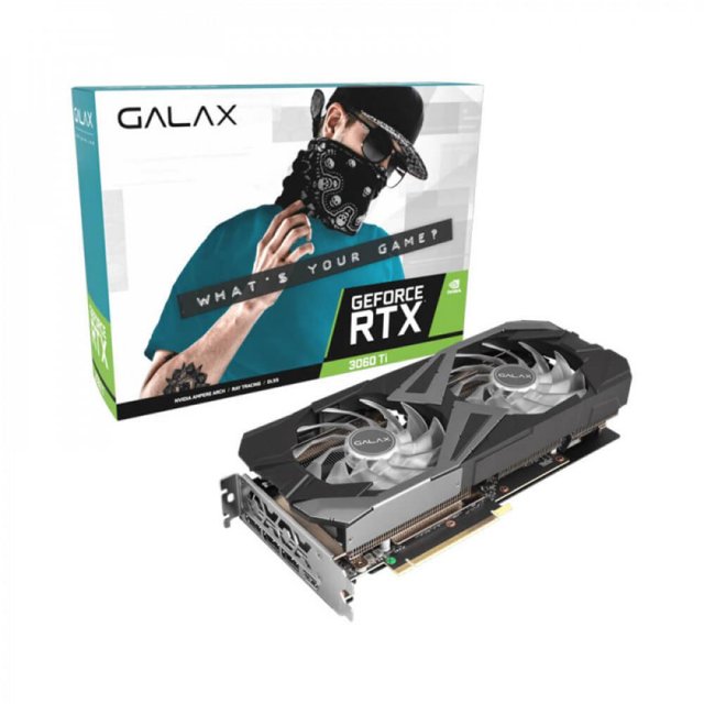 Placa De Vídeo 8GB, RTX 3060TI, EX Galax, GDDR6
